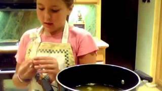 Matzo Ball Soup ★ Kids Cooking [upl. by Amliw238]