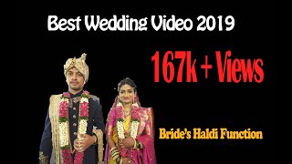 Brides Haldi Ceremony  Goan wedding  2019 [upl. by Zoila962]