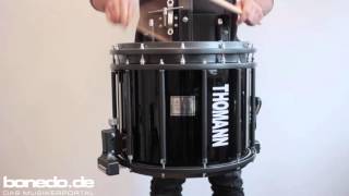 Thomann SD1412BL HT Snare Marching Pipe Snare Sound Demo [upl. by Lucio]