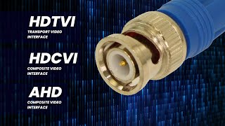 What is the Difference between AHD CVI and TVI Security Cameras [upl. by Horatius]