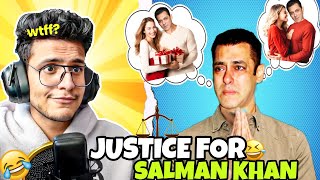 Justice For Salman Khan😂 valentinedaytriggeredinsaan [upl. by Suilenrac]