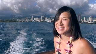 Sunset Dinner Cruise in Oahu Hawaii [upl. by Anujra]