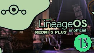 LineageOS 20 di Redmi 5 plus  Install dan Review Custom Rom Android 13  patch Juli 2023 [upl. by Dygall]