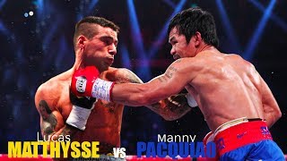 Manny Pacquiao vs Lucas Matthysse [upl. by Iegres]