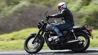 Triumph Bonneville T120 Review Road Test  Visordown Motorcycle Reviews [upl. by Isabeau]