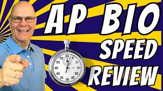 AP Bio Speed Review All 8 Units in 56 Minutes [upl. by Eibrad]