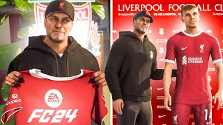 FC 24 Liverpool Career Mode  The New Klopp Revolution Unleashed [upl. by Niraj]