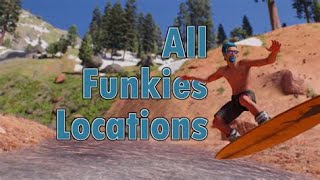 Riders Republic  All Funkies Locations [upl. by Ecirum]