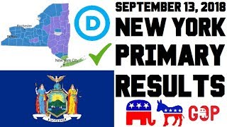 September 13 2018 New York Primary Results Analysis  Governor State Senate IDC Caucus [upl. by Keith]