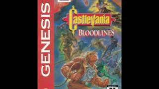 Castlevania Bloodlines Music  The sinking old sactuary [upl. by Pilif]