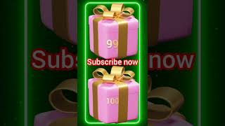 chose your gift box 🎁 99vs100  shorts viral giftbts [upl. by Anadroj431]