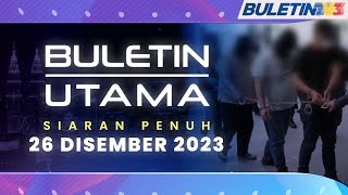 Kartel Dadah Terbesar Sabah Tumpas Penaung NGO Antara Ditahan  Buletin Utama 26 Disember 2023 [upl. by Azirb]