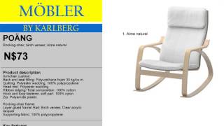 Assembly Instructions for an Ikea Poang Chair [upl. by Llennoj]