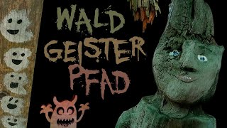 Waldgeisterpfad in Durmersheim an der Triftstrasse 2023  ein Wald voller Geister Gespenster Monster [upl. by Namad]