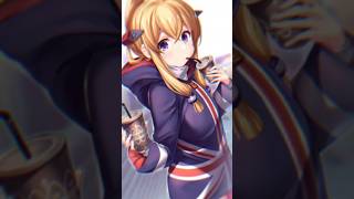 Azur Lane hms warspite 😎  jedagjedug anime [upl. by Vanzant489]