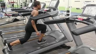 Exercises to Get a Big Butt Using a Treadmill  Training amp Body Sculpting [upl. by Ahsinauq]