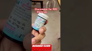 Glucometer for RBS glucometer RBS MRAnsari7987 [upl. by Wyn]