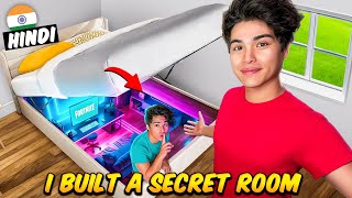 I Built a SECRET Room Youd Never Find Stokes Twins Hindi  Stokes Twins Secret Room In Hindi [upl. by Mosley]