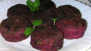 Beetroot Cutlet Recipe  Video in Tamil [upl. by Alius785]