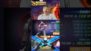 CAJUN JUST GOT AN UPGRADE msf marvel MarvelStrikeForce shorts gambit [upl. by Nhguavaj743]