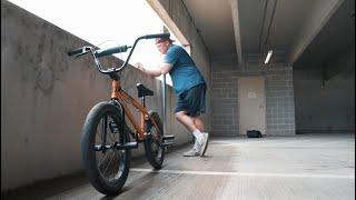 Learning How to Footjam  BMX [upl. by Cassell]