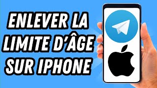 Comment enlever la limite dâge sur Telegram iPhone GUIDE COMPLET [upl. by Kendy195]