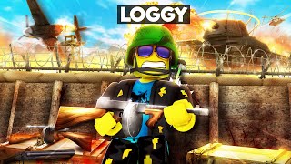 LOGGY BUILT THE MOST POWERFUL MILITARY BASE TO BREAK ROBLOX [upl. by Hyland586]