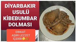 Diyarbakır usulü kibebumbar dolması mumbardolmasıyapılışı Dikkat parmaklarınızı yiyebilirsiniz 😋 [upl. by Dnomsed]