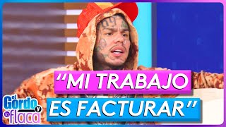 6ix9ine aclara si está prófugo y responde si volvería con Yailin  El Gordo y La Flaca [upl. by Ib]