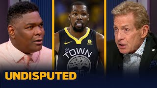 Kevin Durant calls out Keyshawn Johnson for downplaying his impact on Warriors  NBA  UNDISPUTED [upl. by Isabel]