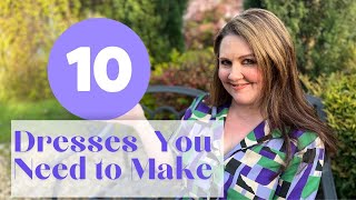 10 DRESS PATTERNS I NEED TO MAKE I HAVE FOMO [upl. by Sloane173]