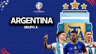 ARGENTINA GRUPO A MESSI Y DI MARÍA QUIEREN REVALIDAR TÍTULO CLAVES Y ANÁLISIS COPA AMÉRICA [upl. by Aerbma29]