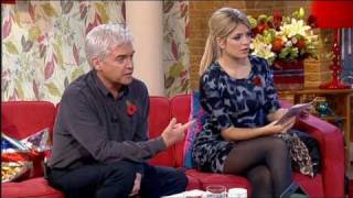 Holly Willoughby Flashes Some Thigh [upl. by Animas940]