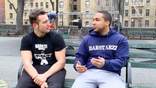 Calisthenics Interview Ed Checo  Barstarzz [upl. by Oiruam]