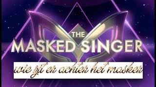 The Masked Singer Wie zit er achter het masker afl 4 [upl. by Deraj691]