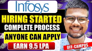 Infosys Mass Hiring Started  OffCampus Specialist Programmer [upl. by Annoirb257]