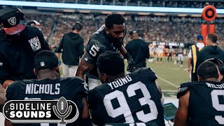 Best Sideline Sounds From Raiders’ Week 5 Win ‘Stay Ready’  Raiders  NFL [upl. by Ainel]