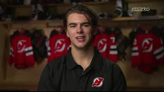 Nico Hischier and Mirco Mueller Return Home  New Jersey Devils  MSG Networks [upl. by Dnalrag]