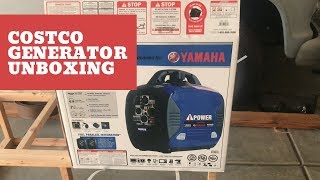 2000 Watt Yamaha Generator SC2000i  AiPower Inverter From Coscto [upl. by Caspar]