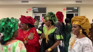 Gambian wedding of Abdou Leigh and Binta Ceesay In Maryland [upl. by Marys]