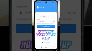 How To Setup DMSS Mobile App  Part 1 cctv cctvcamera dahua [upl. by Selec]