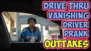 Drive Thru Vanishing Driver Prank Outtakes [upl. by Carling]