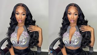 Transparent Lace Body Wave Wig Alipearl Hair HONEST ReviewInstall [upl. by Fallon666]