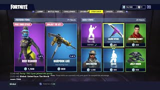 Fortnite ITEM SHOP  July 26 NEW Scuba Dive Skins [upl. by Uta]