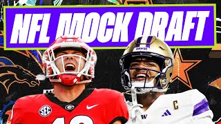 2024 NFL Mock Draft 30  Predictions and Analysis  Full First Round Projections [upl. by Lumpkin956]