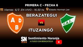 Berazategui vs Ituzaingó en VIVO  Primera C  Fecha 6  Apertura 2024 [upl. by Kal]