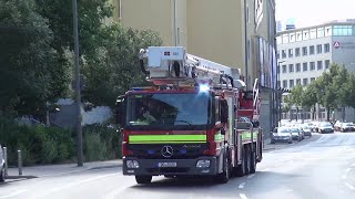 39 Einsatzfahrten von Berufs und Freiwilliger Feuerwehr Dortmund [upl. by Sandye]