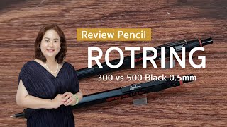 Rotring 300 and Rotring 500 Black 05mm [upl. by Haynor]