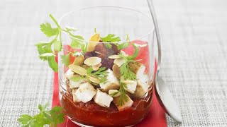 Recette  Verrine tomate feta [upl. by Orv]