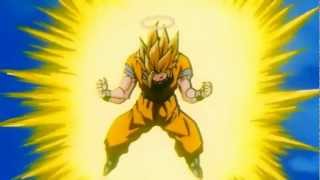 Goku Goes SSJ3 Remastered HD 1080p [upl. by Anaila]